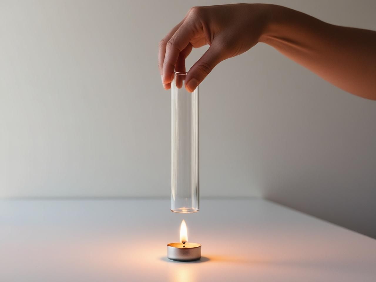 Sauerstoff unterhält die Verbrennung